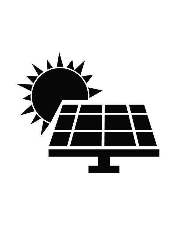 612x792 Solar Energy Icon