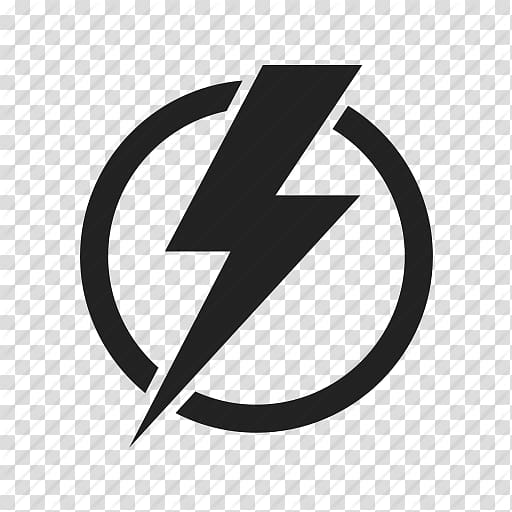 512x512 Black The Flash Logo, Electricity Iconfinder Electrical Energy