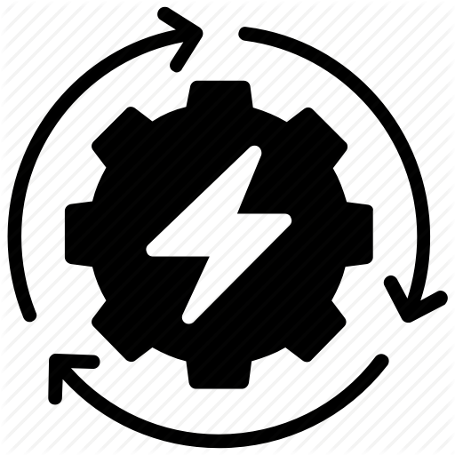 512x512 Cogwheel, Energy Cycle, Energy Development, Engineering, Renewable