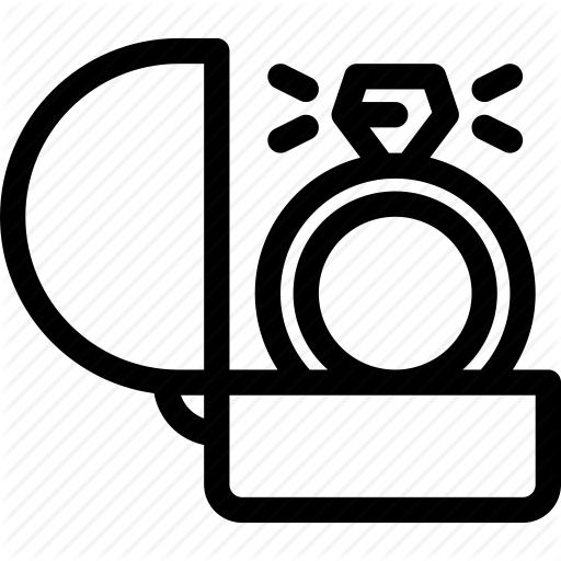 512x512 Box, Diamond, Engagement, Ring, Wedding Icon