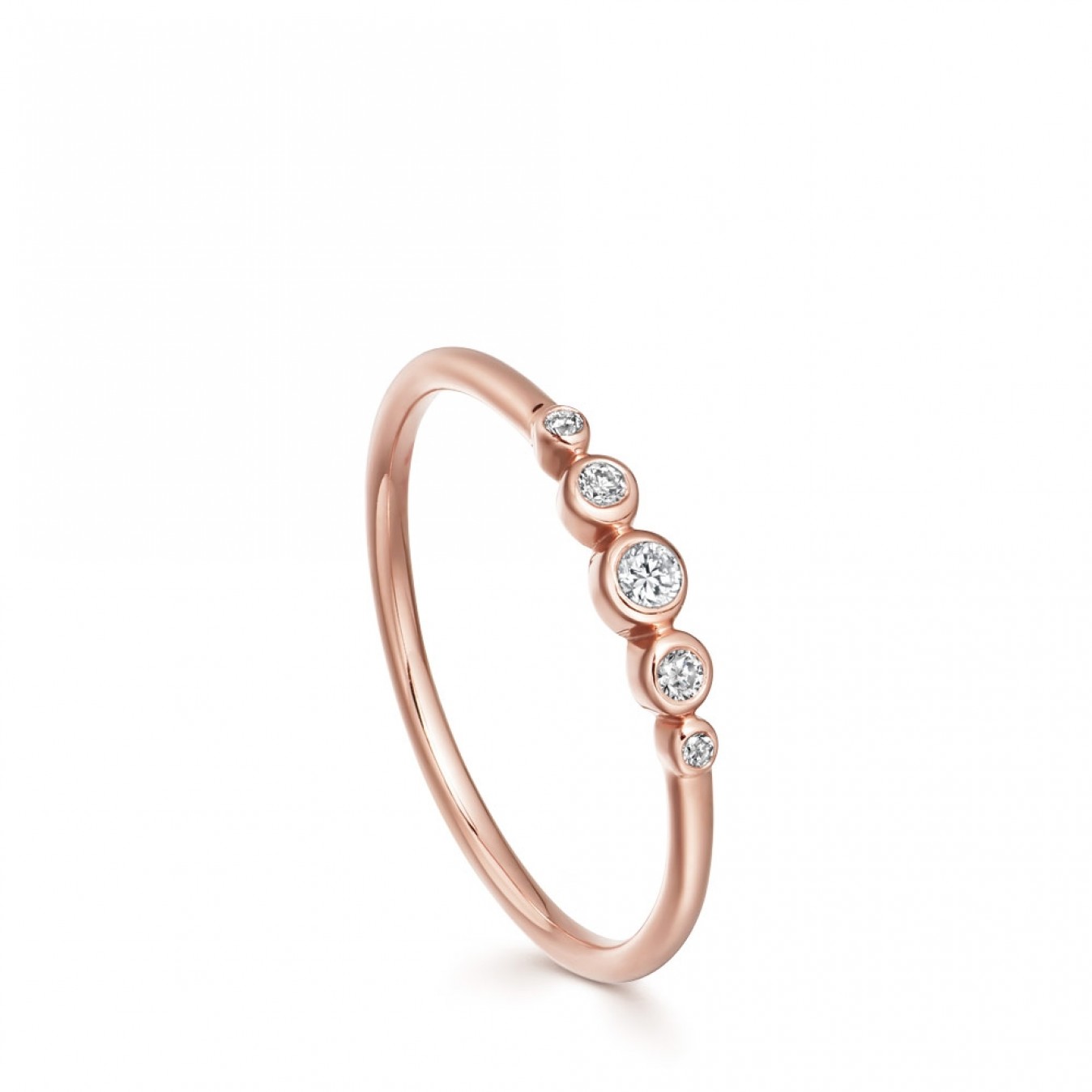 1348x1348 Mini Icon Nova Diamond Ring Rose Gold Solid Astley Clarke