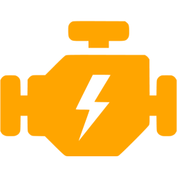 256x256 Orange Engine Icon