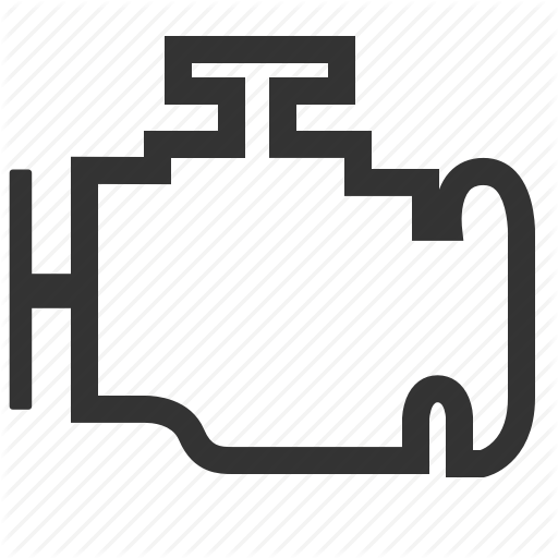 512x512 Emission Warning, Emissions Control L Engine, Engine Warning