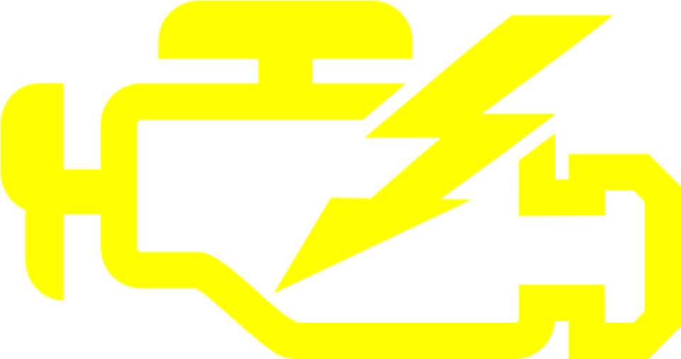961x507 Hd Check Engine Light Decal