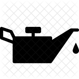 256x256 Engine Oil Icon Of Glyph Style