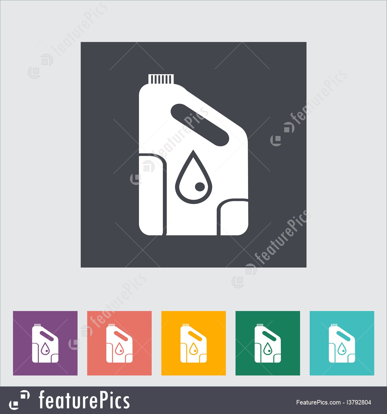 1300x1392 Icon Cans Of Engine Oil Illustration