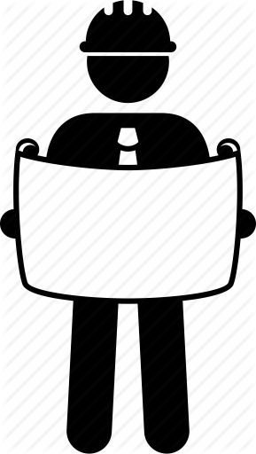 289x512 Civil, Construction, Engineer, Engineering, Plan, Reading, Worker Icon