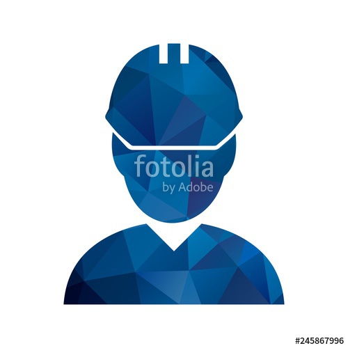 500x500 Vector Engineer Icon Stock Image And Royalty Free Vector