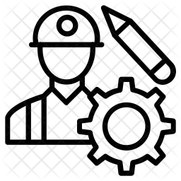 256x256 Engineering Icon Of Line Style
