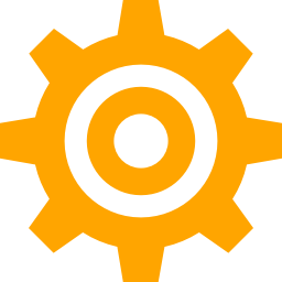 256x256 Free Orange Engineering Icon