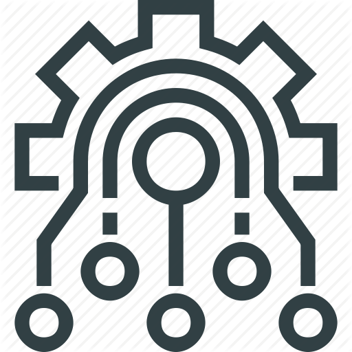 512x512 Chip, Cog, Electronic, Engineering Icon