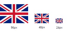 240x111 Flag Icons Set Of Free World Flags