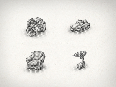 400x300 Engraved Icons