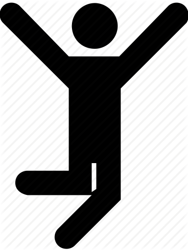 384x512 Awesome, Enjoy, Free, Hurray, Jump Icon