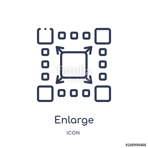 Enlarge Icon at Vectorified.com | Collection of Enlarge Icon free for ...