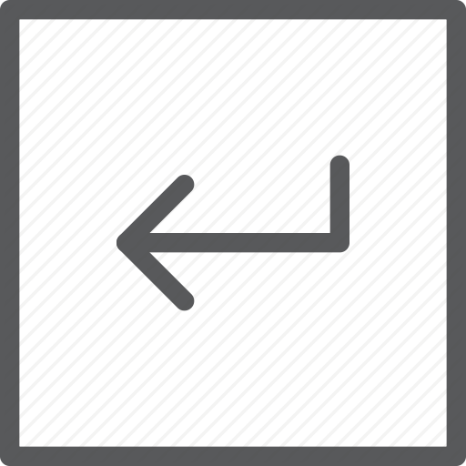 512x512 Button, Confirm, Enter, Key, Keyboard, Return, Square Icon