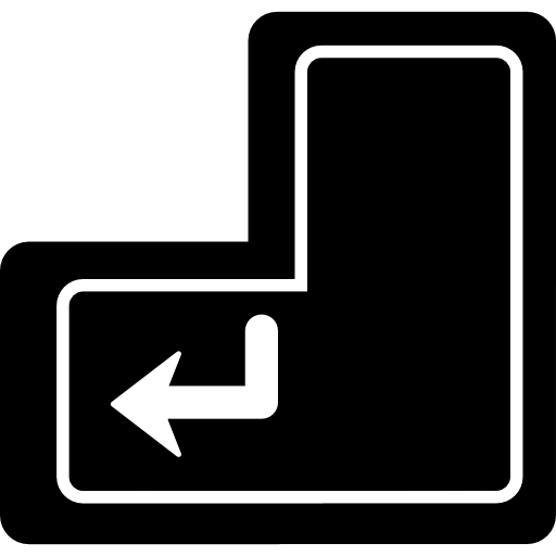 512x512 Keyboard Key Enter Icons Free Download