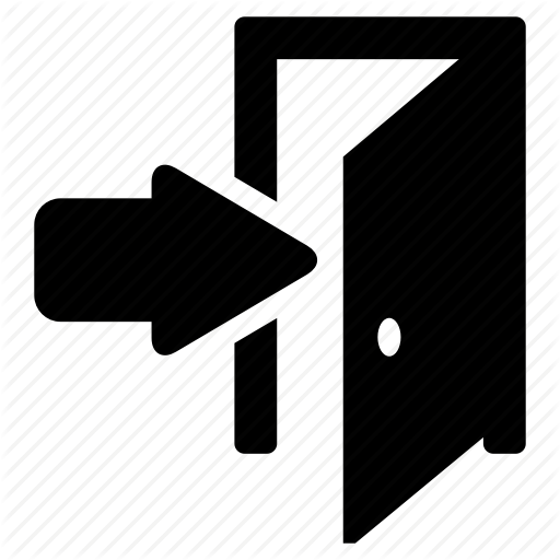 512x512 Door, Enter, Inside Icon