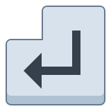 160x160 Enter Key Icon