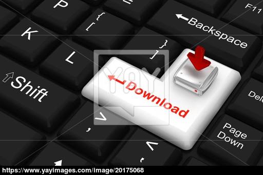 512x341 Download Icon On Enter Key Image