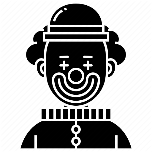 512x512 Clown, Comedian, Entertainer, Funny, Man Icon