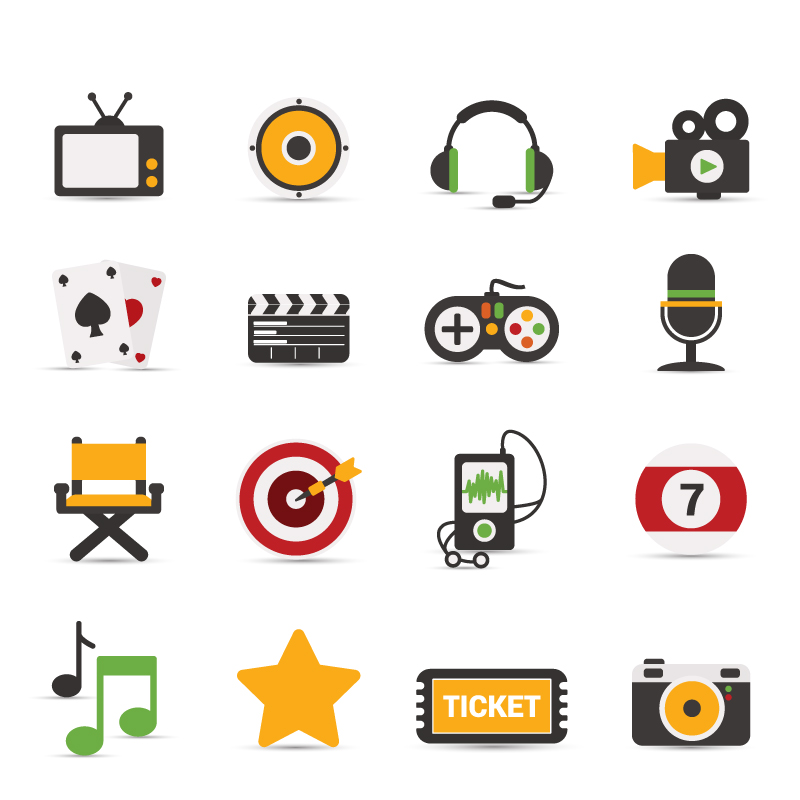 800x800 Beautiful Leisure Entertainment Icon Vector Icons Free