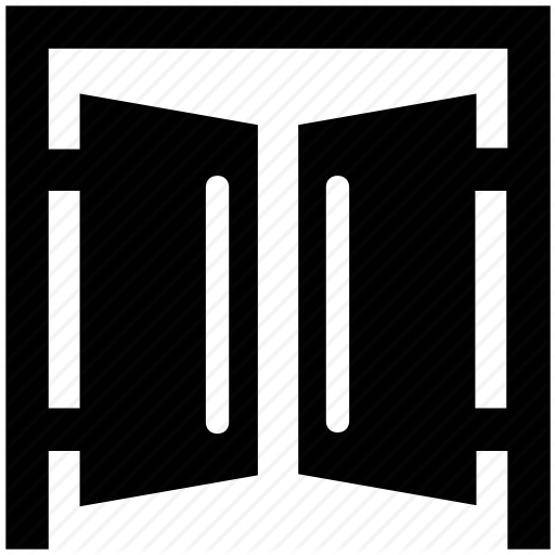 512x512 Door, Double Door, Entrance, Entryway, House Door, House Entrance Icon