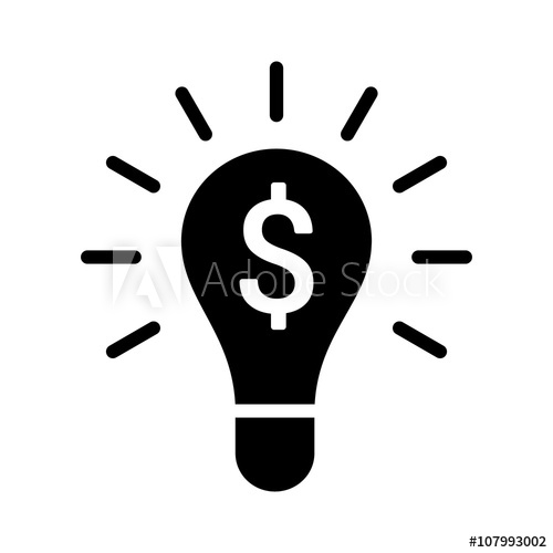 500x500 Money Making Idea Or Entrepreneur Idea Flat Icon For Apps