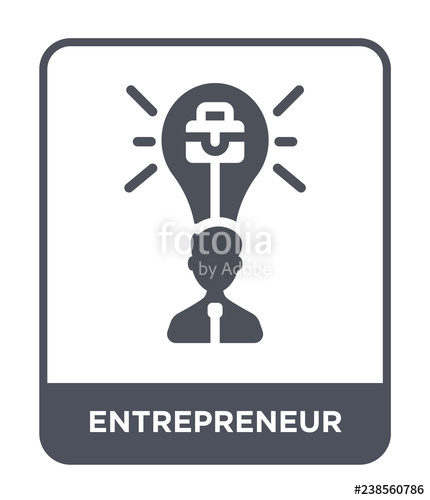 430x500 Entrepreneur Icon Vector Stock Image And Royalty Free Vector