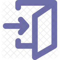 256x256 Entry Icon Of Line Style