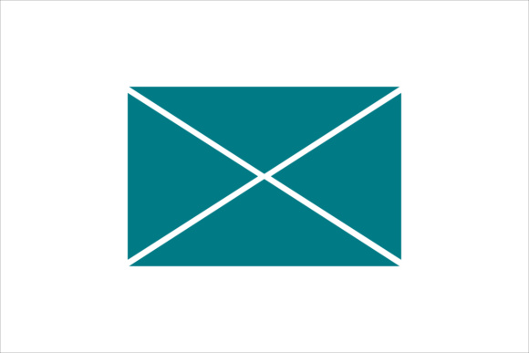 580x387 Flat Envelope Icon Graphic