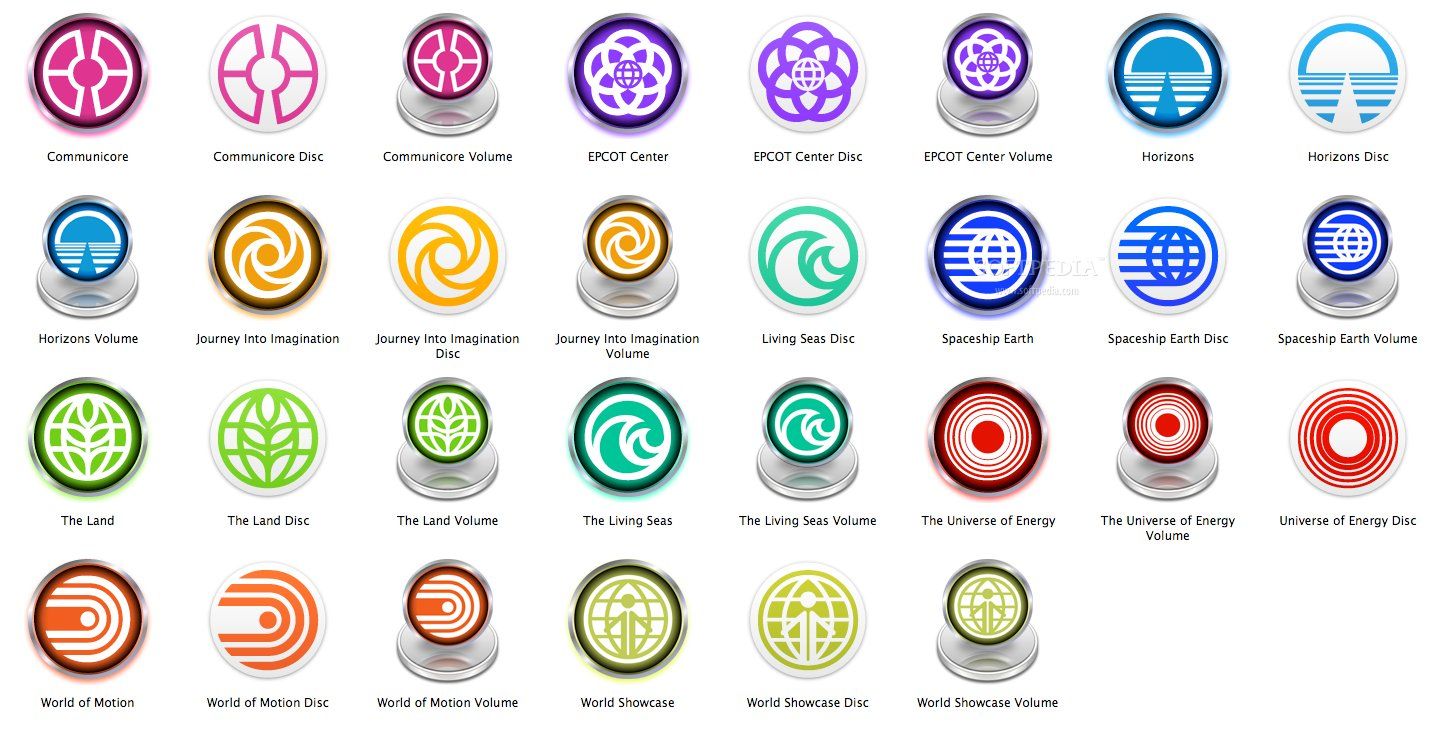 1434x744 Hard To Describe Epcot Logos From Disney World Using Three