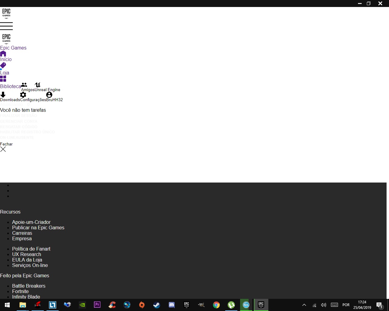 1280x1024 Looks Like My Epic Launcher Broke, Help Fortnite