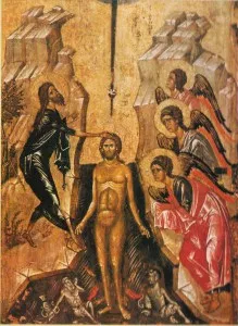 219x300 The Baptism Icon