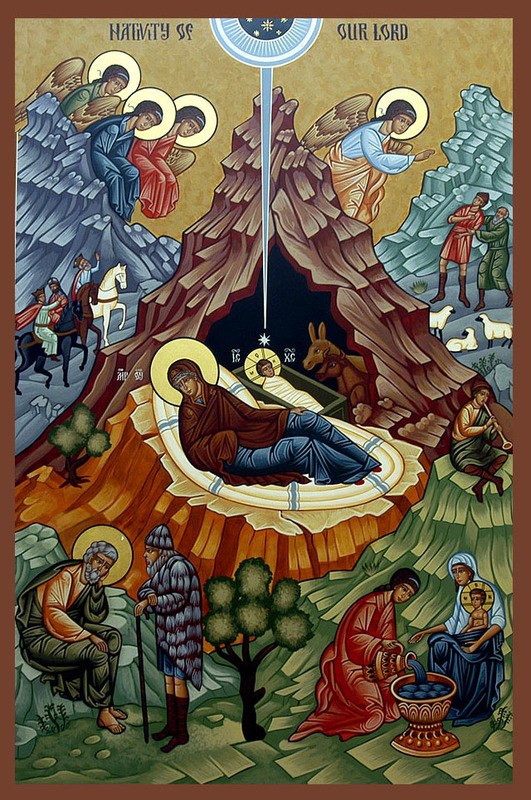 Nativity Icon Explained Orthodox Road 531x800 Nativity Icon Explained Orthodox Road