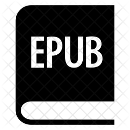256x256 Epub Book Icon Of Glyph Style
