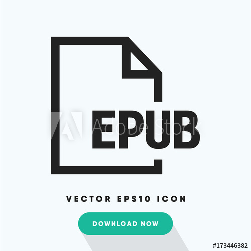 500x500 Epub Vector Icon