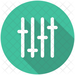 256x256 Eq Icon Of Glyph Style