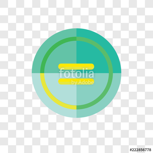 500x500 Equal Icon Vector Sign And Symbol Isolated On White Background