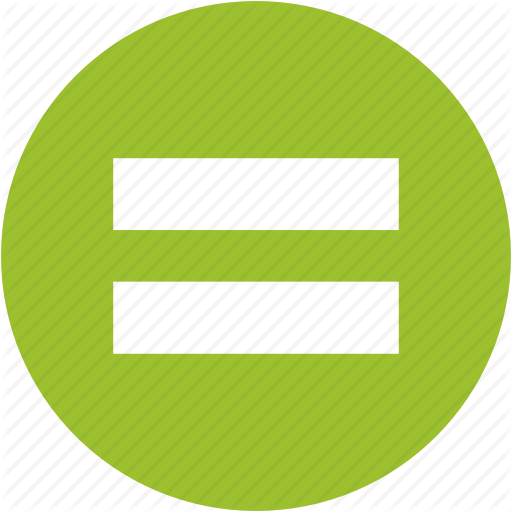 512x512 Characters, Creative, Equal Sign, Sign Icon