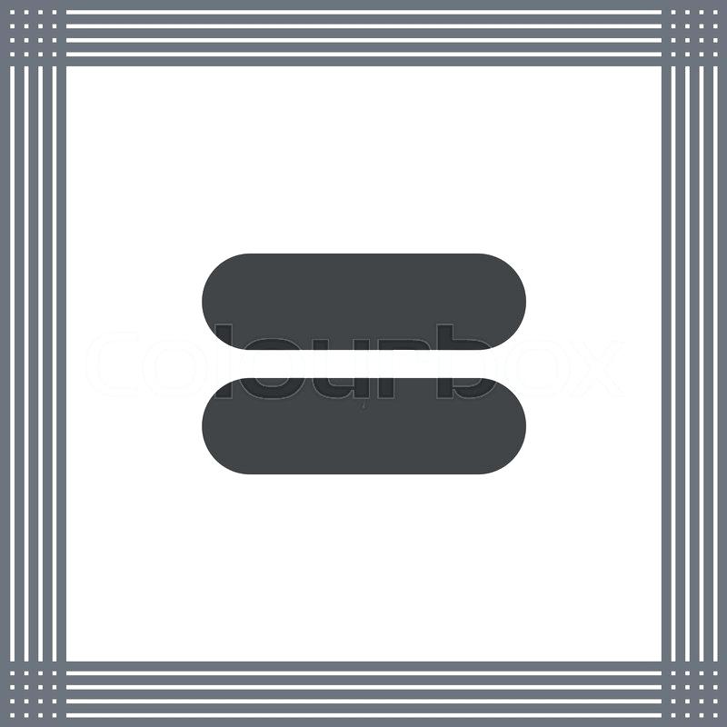 800x800 Sum Symbol Math Equal Sign Vector Icon Equality Sign Mathematical