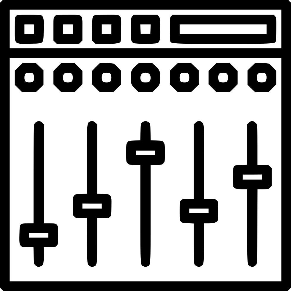 980x980 Equalizer Png Icon Free Download