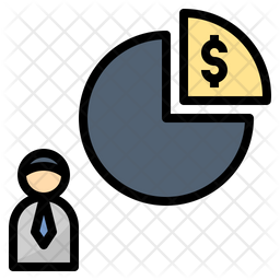 256x256 Equity Icon Of Colored Outline Style