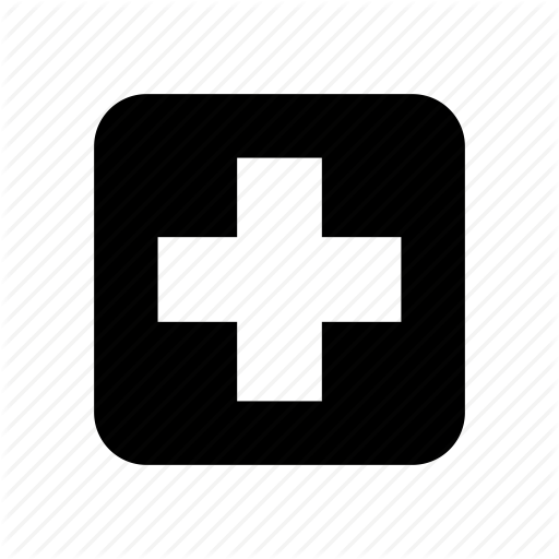 512x512 Cross, Er, Health, Medical, Pharmacy, Sign, Square Icon