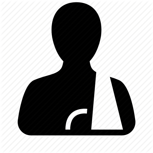 512x512 Accident, Broken Arm, Er, Healthcare, Medecine, Medical, Patient Icon