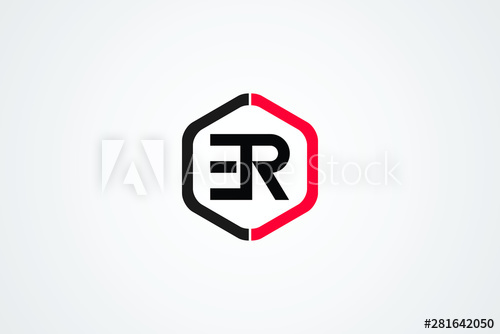 500x334 Initial Based Clean And Minimal Logo Er Re E R Letter Creative