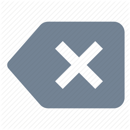 512x512 Backspace, Delete, Erase Icon