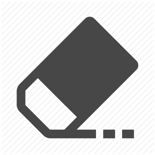 512x512 Design, Eraser Icon