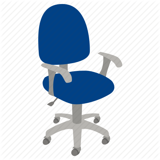 512x512 Adjustable, Chair, Ergonomic, Furniture, Office, Swivel Icon