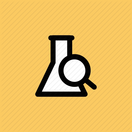 512x512 Conical Flask, Erlenmeyer Flask, Flask Stand, Lab Equipment, Lab